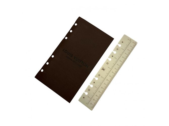 Louis Vuitton Damier Graphite Agenda MM Planner Cover Brown Black - view 11