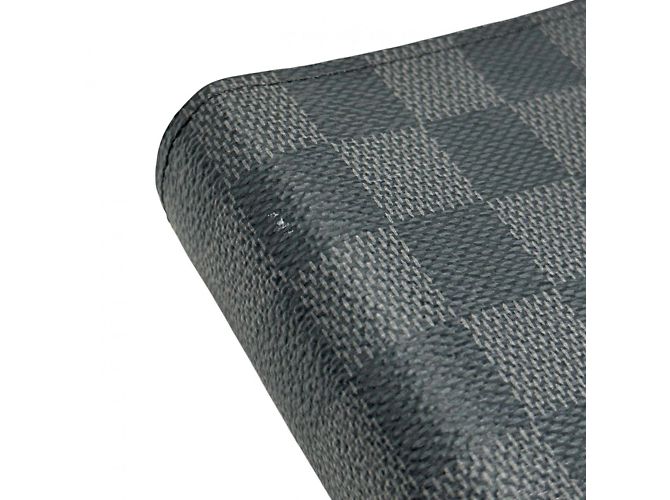 Louis Vuitton Damier Graphite Agenda MM Planner Cover Brown Black - view 5