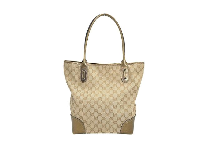 Gucci Beige GG Canvas Tote Bag - Ansicht 2