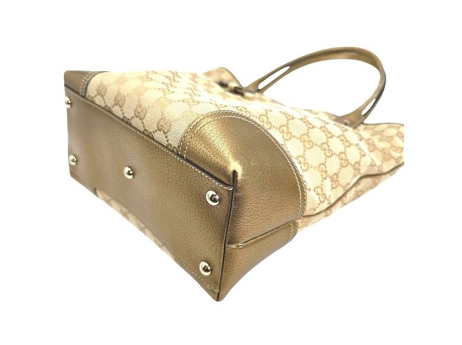 Gucci Beige GG Canvas Tote Bag - Ansicht 6