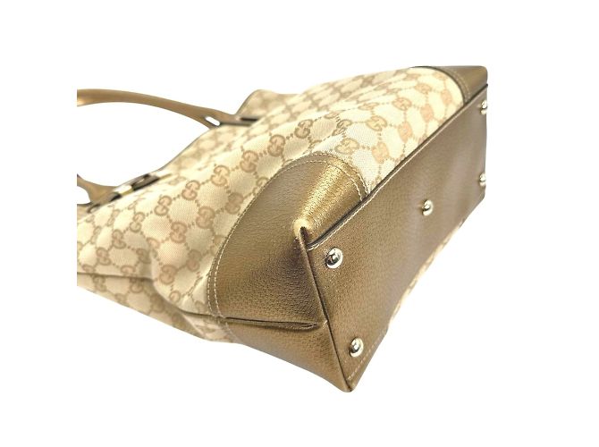 Gucci Beige GG Canvas Tote Bag - Ansicht 8