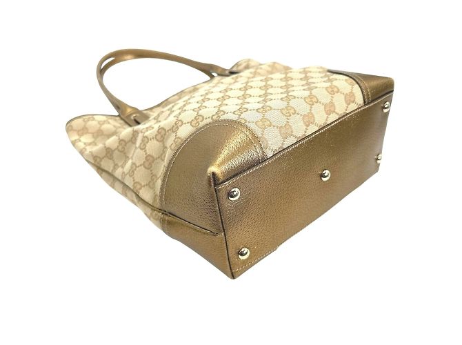 Gucci Beige GG Canvas Tote Bag - Ansicht 9