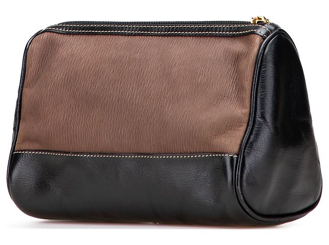 Pochette Velazquez in pelle marrone LOEWE - vista 2