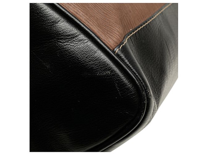Pochette Velazquez in pelle marrone LOEWE - vista 7
