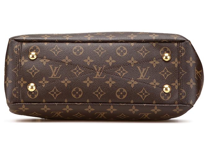 Borsa Pallas Shopper Monogramma Marrone Louis Vuitton - vista 3