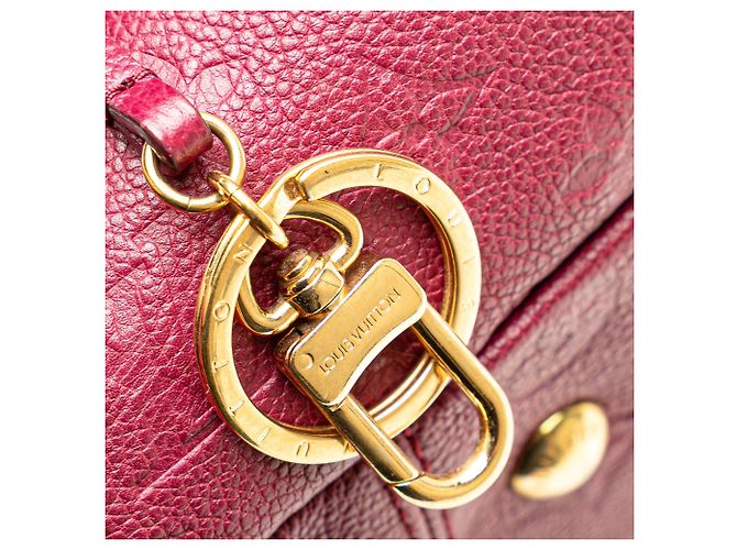 Louis Vuitton Monogram Empreinte Artsy MM Rosso Bordò - vista 7