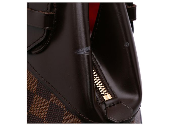 Louis Vuitton Marrone Damier Ebene Sistina GM - vista 9