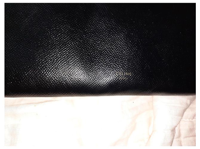 Borsa a mano Céline in pelle nera Nero - vista 4