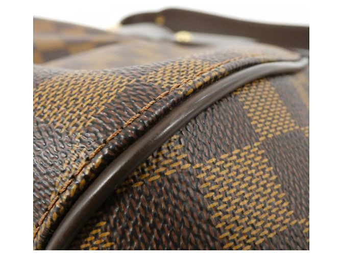 Borsa a Spalla Sistina Damier Louis Vuitton Marrone - vista 3