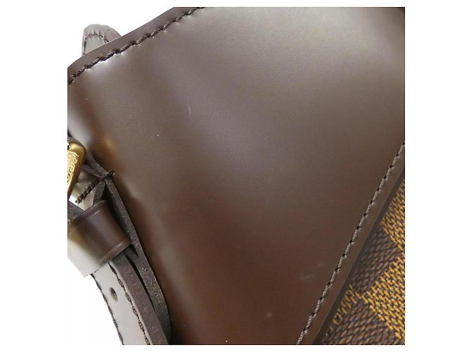Borsa a Spalla Sistina Damier Louis Vuitton Marrone - vista 4