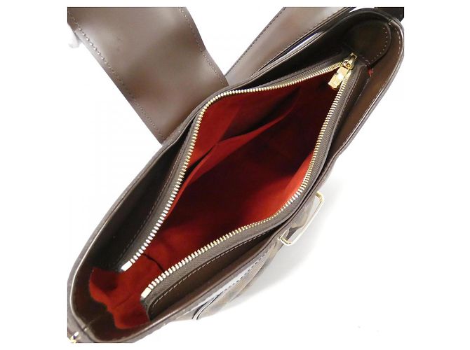 Borsa a Spalla Sistina Damier Louis Vuitton Marrone - vista 7