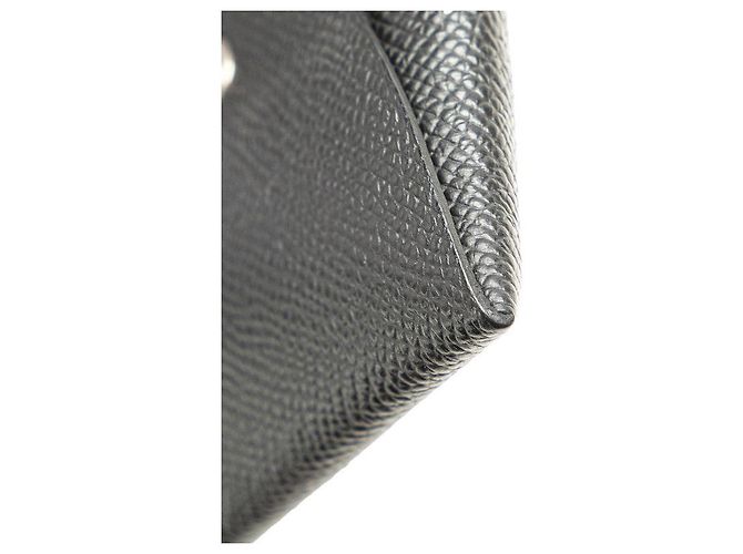 Hermès Monedero Epsom Vau de Hermes Bastia Negro - vista 5