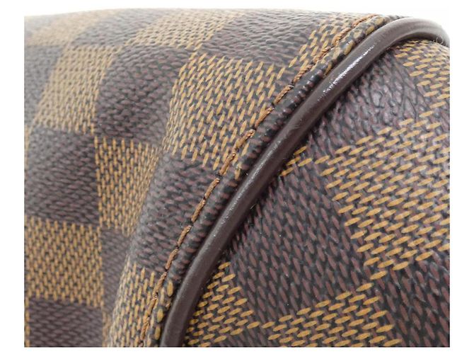 Bolsa de Ombro Sistina Damier Louis Vuitton Marrom - vista 3