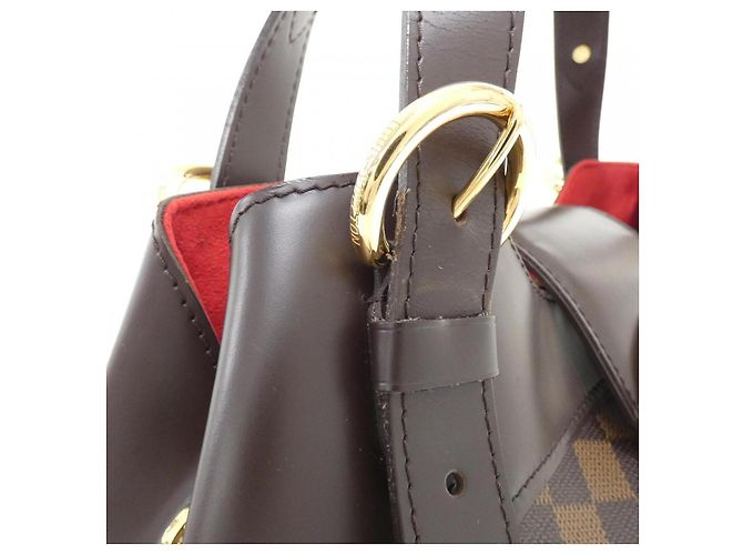Bolsa de Ombro Sistina Damier Louis Vuitton Marrom - vista 5