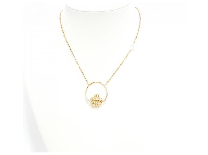Collana Vivienne Swinging di Louis Vuitton D'oro Metallico - vista 5