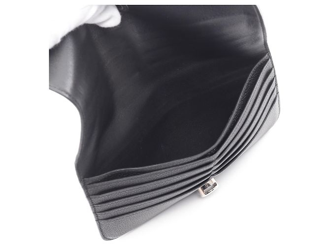 Hermès Portafoglio lungo Togo Long Dogon Hermes Nero - vista 3