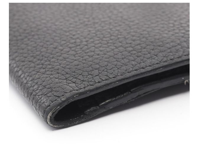 Hermès Portafoglio lungo Togo Long Dogon Hermes Nero - vista 8