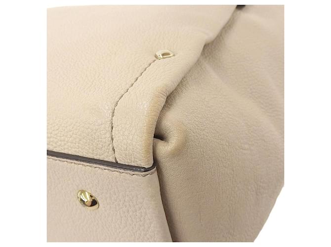 MCM Leder Tote Bag E0486 Beige - Ansicht 4