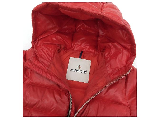 Moncler Kids Down Jacket Red Size 3 Green - view 4