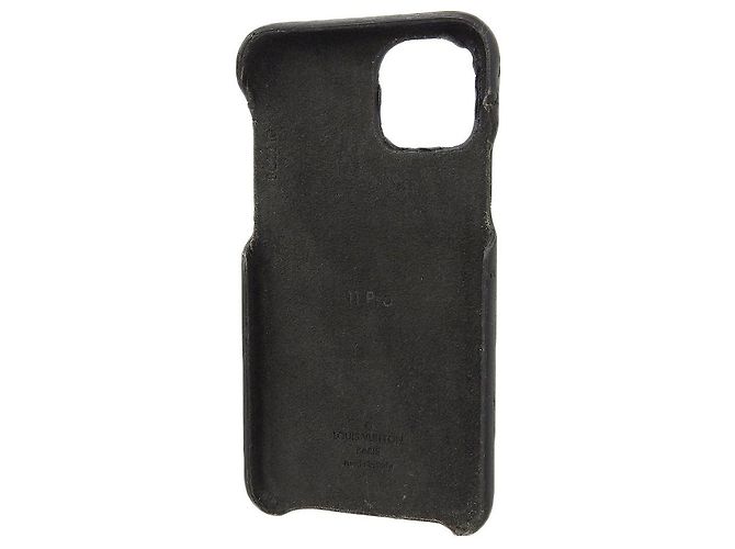 Funda para iPhone 11 Pro Louis Vuitton Taigarama M69094 Negro - vista 2