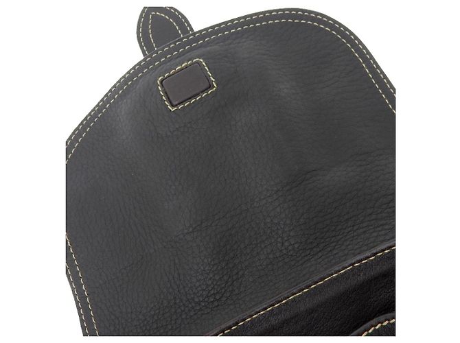 Borsa a spalla in pelle Bally marrone - vista 5