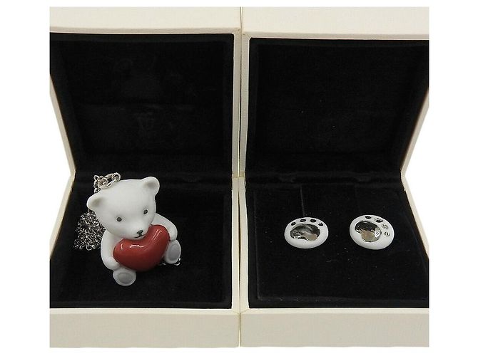 Autre Marque Steiff x Lladro Teddy Bear Plush Set Blue - view 7