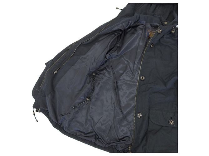 Abrigo con capucha Burberry negro 7AR para mujeres - vista 6