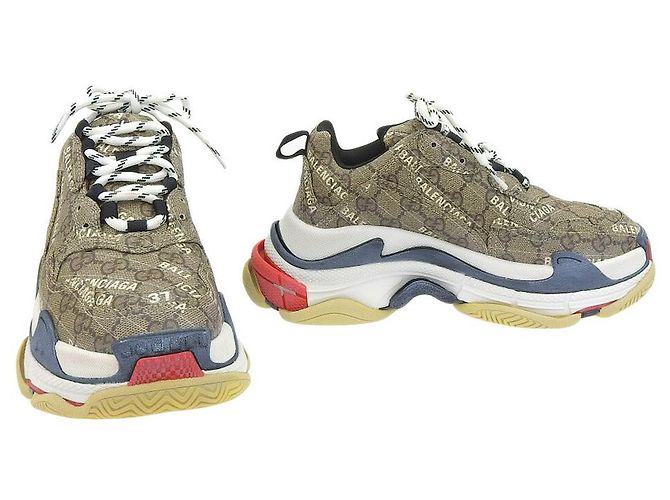 Sneakers Triple S Gucci x Balenciaga 677192 - vista 2