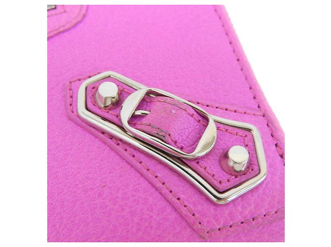 Balenciaga Classic Metallic Edge Continental Wallet - view 4