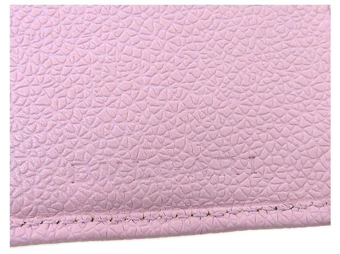 Bulgari Cartera larga de cuero Bvlgari rosa - vista 10
