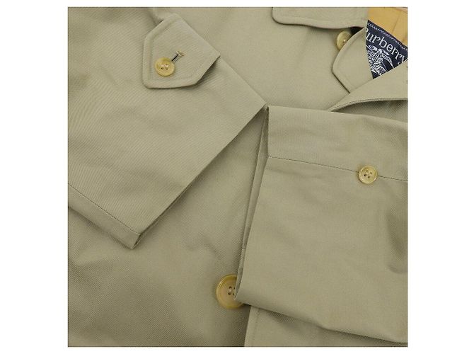 Abrigo trench Burberry Nova Check 160 Hombres Verde - vista 4