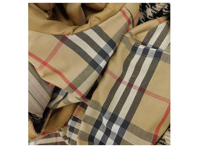 Abrigo trench Burberry Nova Check 160 Hombres Verde - vista 7