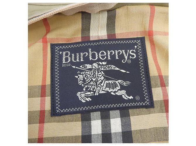 Abrigo trench Burberry Nova Check 160 Hombres Verde - vista 9