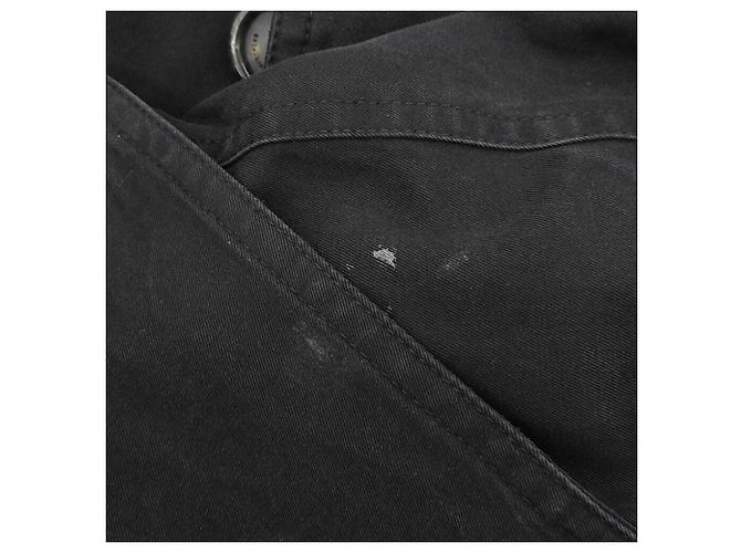 Abrigo Trench Kensington de Burberry en algodón negro - vista 5