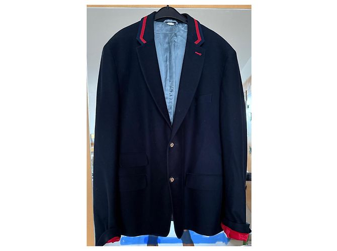GUCCI Tailored Jacket Navy Panther Back Patch - view 7