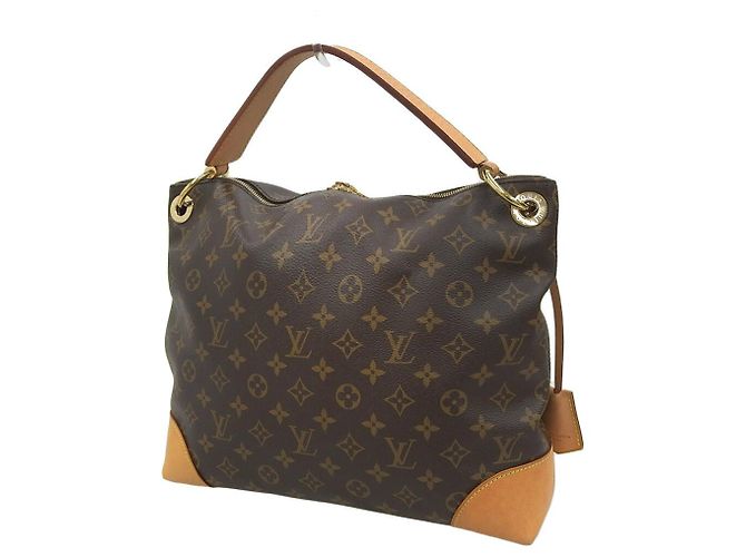 Louis Vuitton Monogram Berry PM Shoulder Bag Brown - view 2
