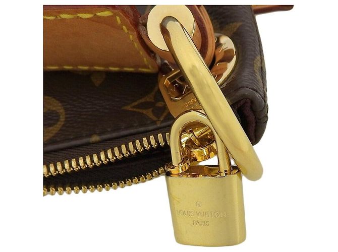 Louis Vuitton Monogram Berry PM Shoulder Bag Brown - view 6