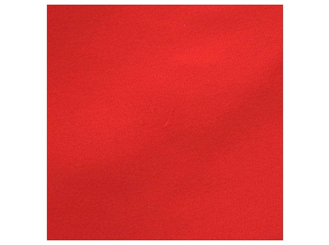 Autre Marque Milly Seidenkleid Rot Schwarz Größe 0 - Ansicht 7