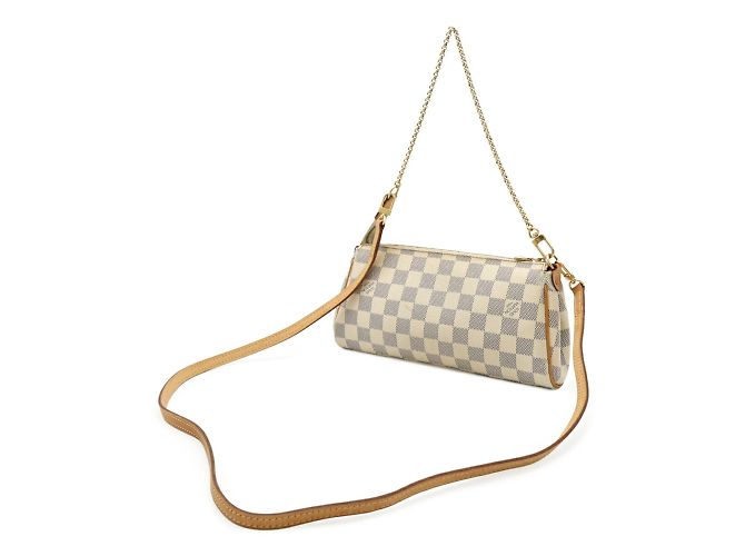 Borsa a catena Eva Damier Azur Louis Vuitton - vista 3