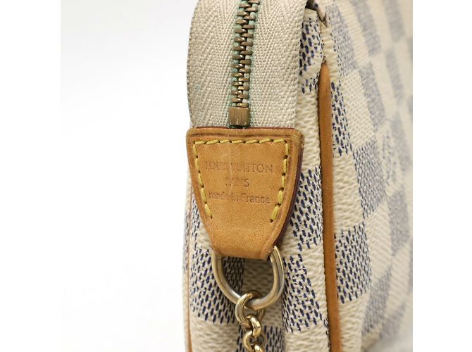 Borsa a catena Eva Damier Azur Louis Vuitton - vista 8