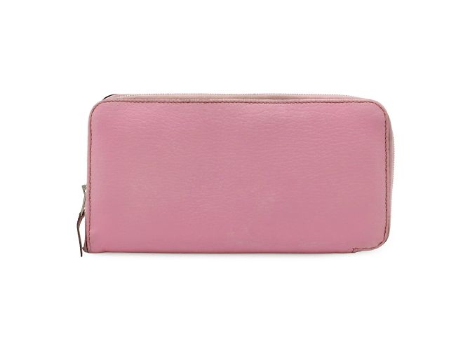 Hermès Cartera Larga Azap de Hermes en Cuero de Cabra Rosa - vista 2