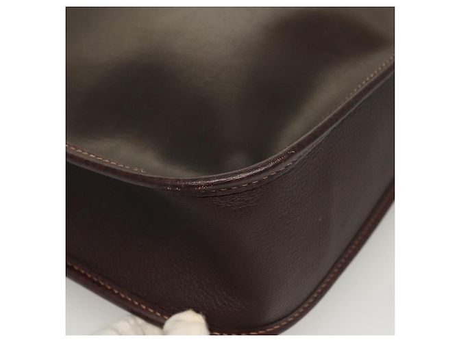 Hermès HERMES Borsa a Spalla Vespa GM in Pelle Marrone Auth bs26873 - vista 10