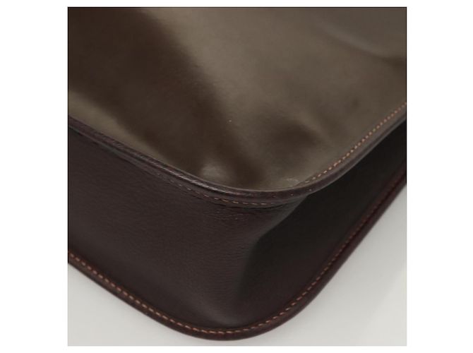 Hermès HERMES Borsa a Spalla Vespa GM in Pelle Marrone Auth bs26873 - vista 11