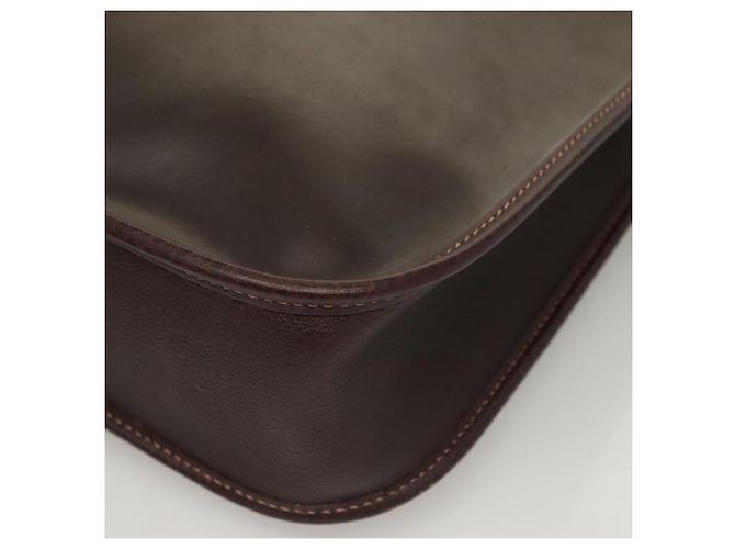 Hermès HERMES Borsa a Spalla Vespa GM in Pelle Marrone Auth bs26873 - vista 13