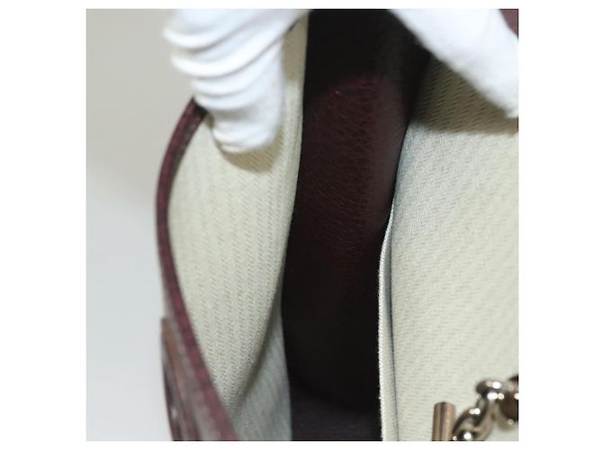 Hermès HERMES Borsa a Spalla Vespa GM in Pelle Marrone Auth bs26873 - vista 17