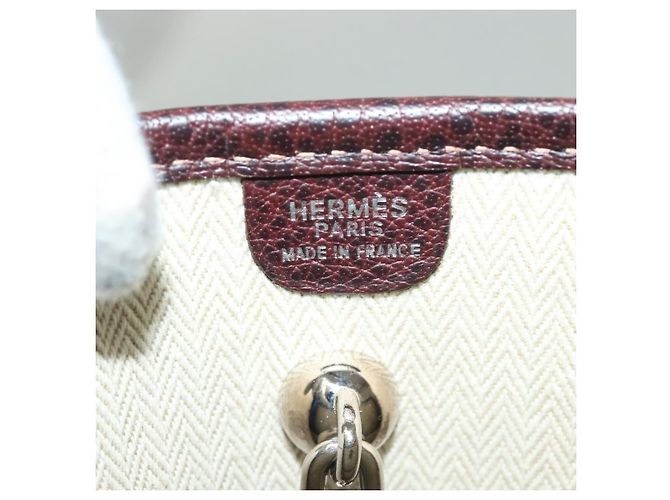 Hermès HERMES Borsa a Spalla Vespa GM in Pelle Marrone Auth bs26873 - vista 19