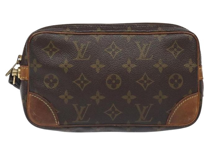 LOUIS VUITTON Monogram Marly Dragonne PM Borsa Clutch M51827 LV Auth th6219 Monogramma - vista 13