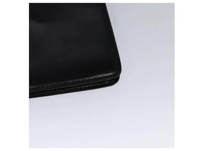 Céline Borsa a Spalla CELINE in Pelle Nera Oro Auth 127909 Nero D'oro - vista 13