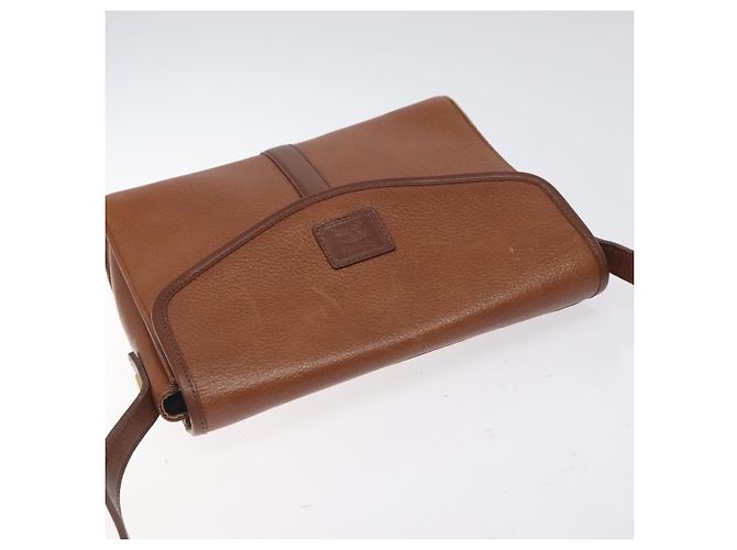 Autre Marque Borsa a Spalla Burberrys in Pelle Marrone Oro Auth BA3783 D'oro - vista 6