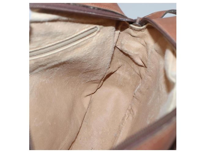 Gucci Borsa a spalla Micro GG Supreme PVC Beige Oro 001 115 5443 Auth bs27554 D'oro - vista 17